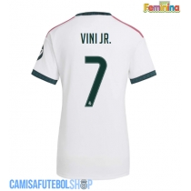 Camisa de time de futebol Real Madrid Vinicius Junior #7 Replicas 1º Equipamento Feminina 2026-27 Manga Curta